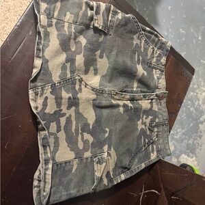 Forever 21 Camouflage Patterned Shorts